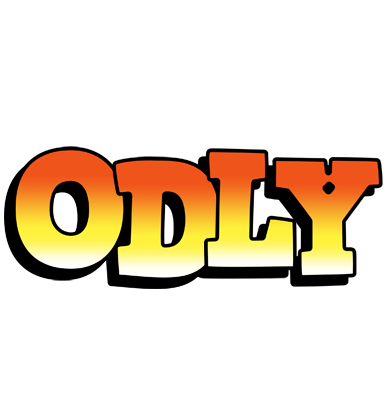 Odly sunset logo