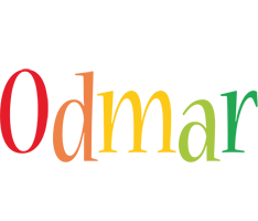 Odmar birthday logo