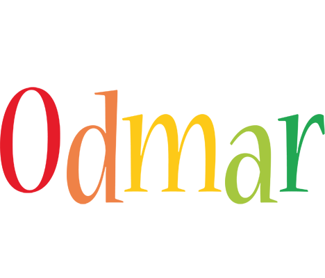 Odmar birthday logo