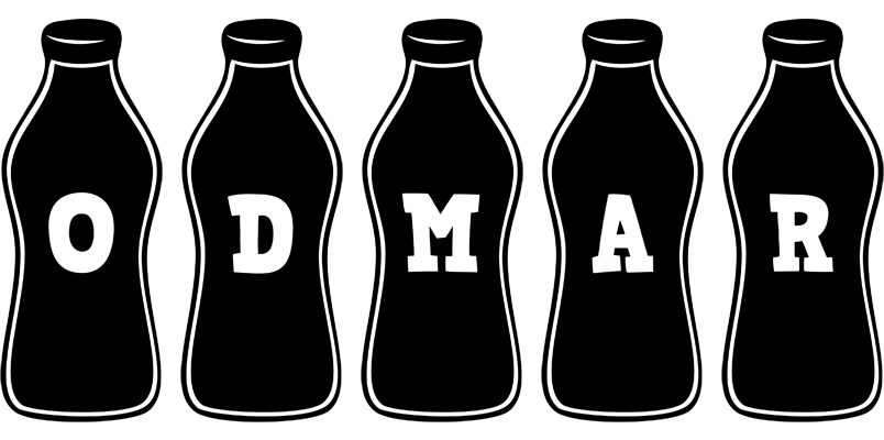 Odmar bottle logo