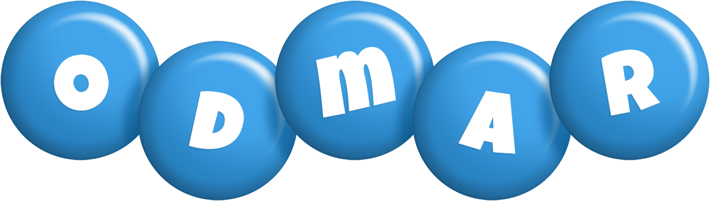 Odmar candy-blue logo