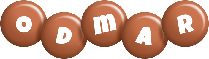 Odmar candy-brown logo