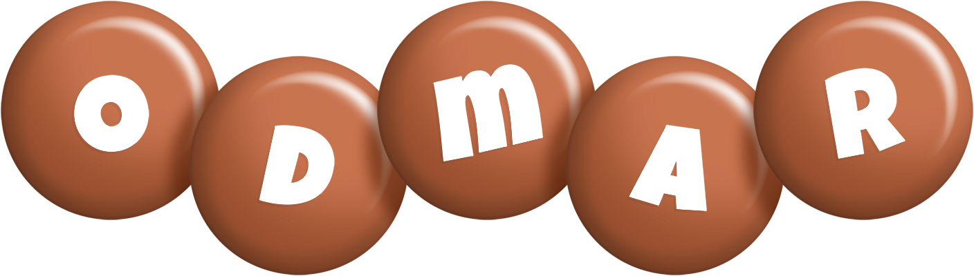 Odmar candy-brown logo