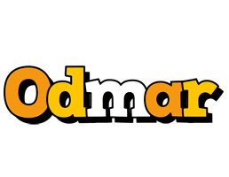 Odmar cartoon logo