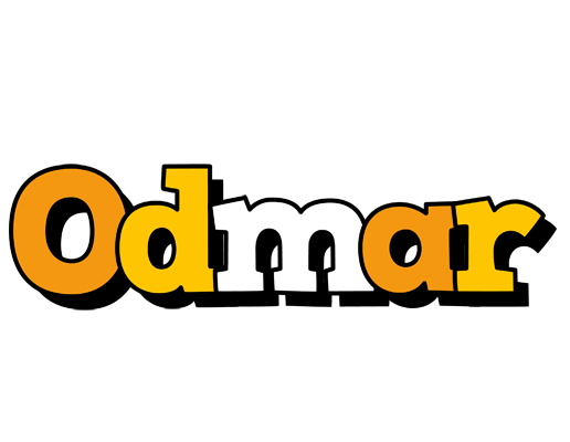 Odmar cartoon logo