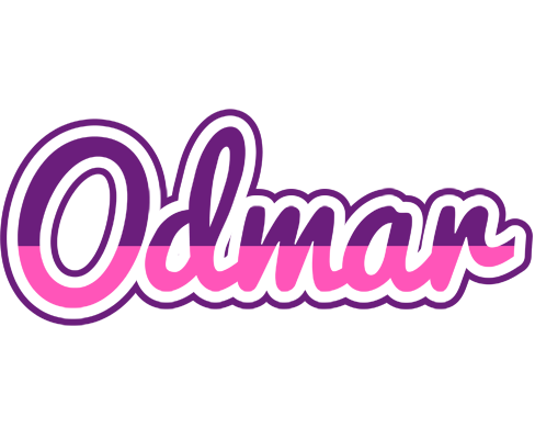 Odmar cheerful logo