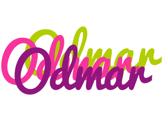 Odmar flowers logo
