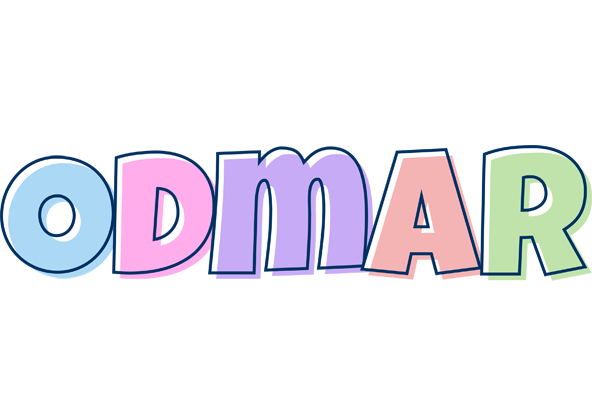 Odmar pastel logo
