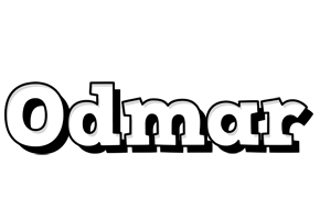 Odmar snowing logo