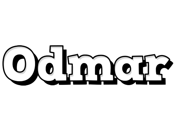Odmar snowing logo