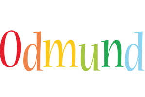 Odmund birthday logo