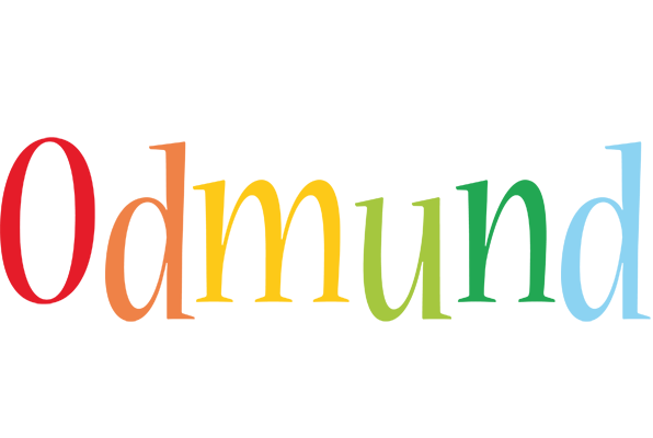 Odmund birthday logo