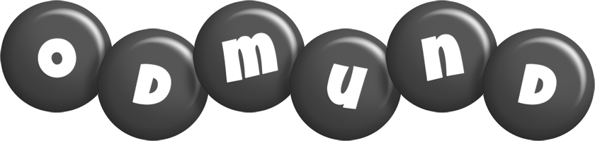 Odmund candy-black logo