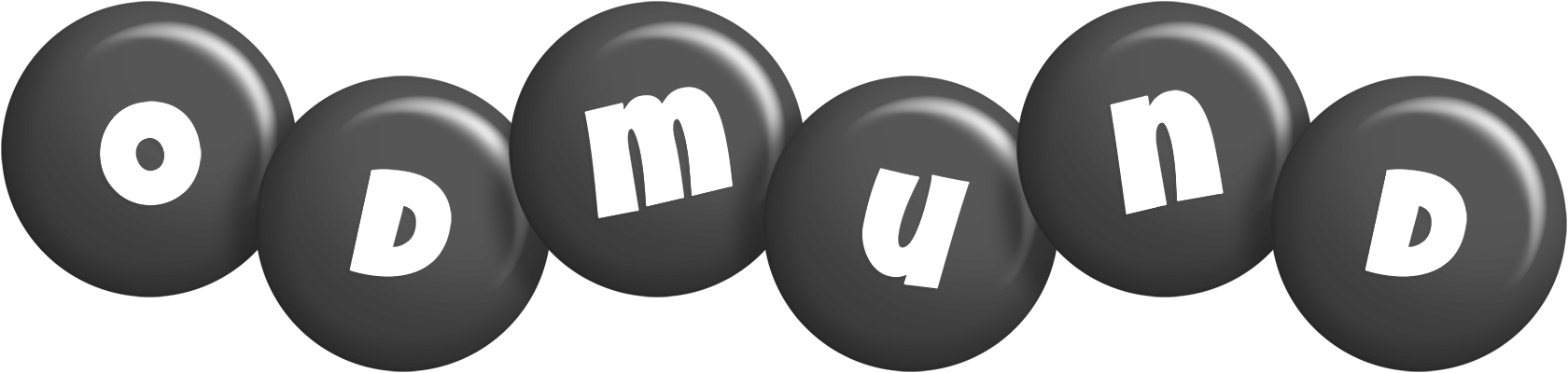 Odmund candy-black logo