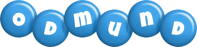Odmund candy-blue logo