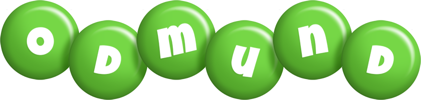 Odmund candy-green logo