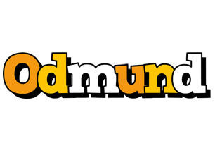 Odmund cartoon logo