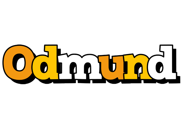 Odmund cartoon logo