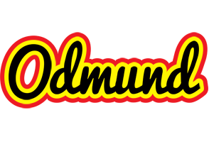 Odmund flaming logo