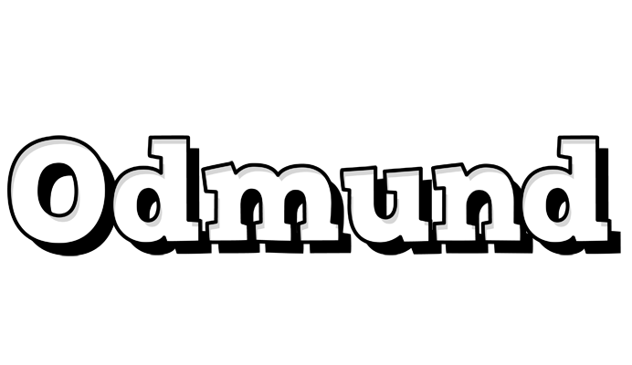 Odmund snowing logo