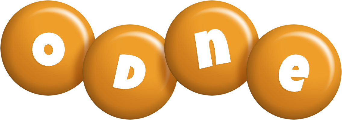 Odne candy-orange logo