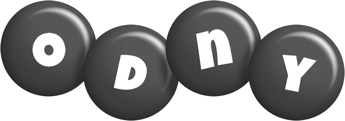 Odny candy-black logo