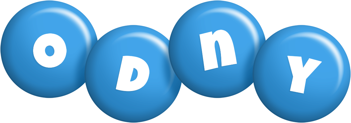 Odny candy-blue logo
