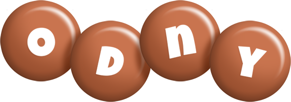 Odny candy-brown logo