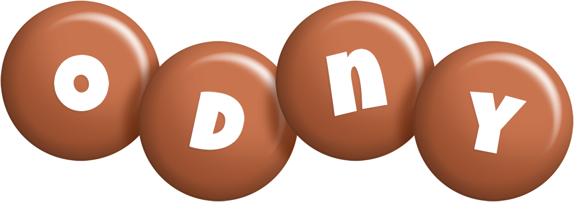 Odny candy-brown logo