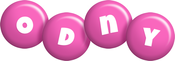 Odny candy-pink logo