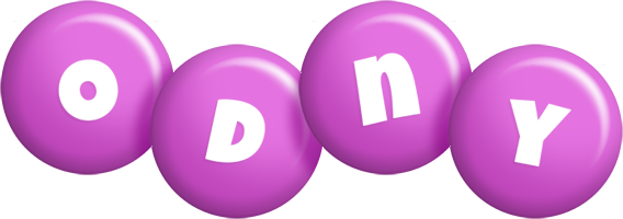 Odny candy-purple logo