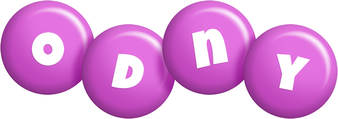 Odny candy-purple logo