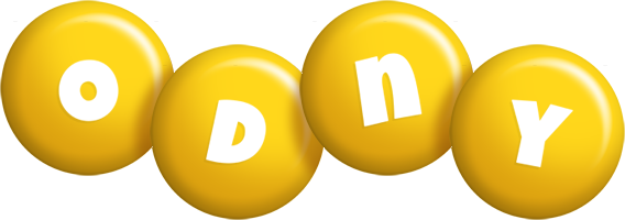 Odny candy-yellow logo