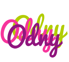 Odny flowers logo