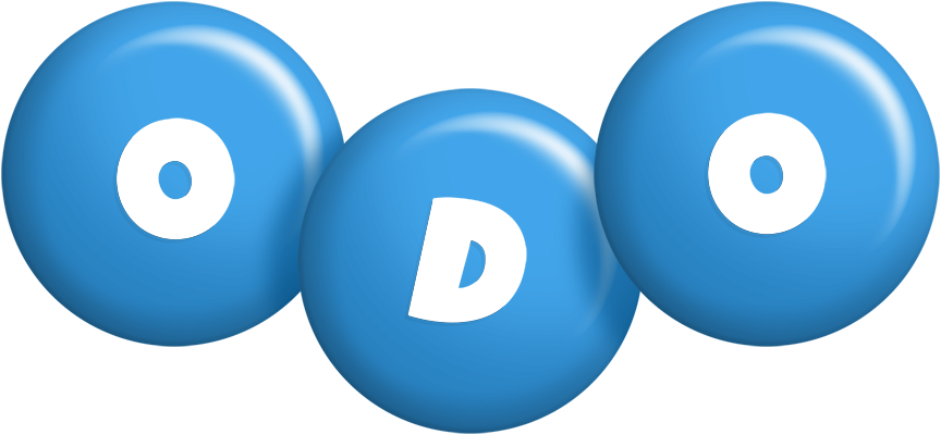 Odo candy-blue logo