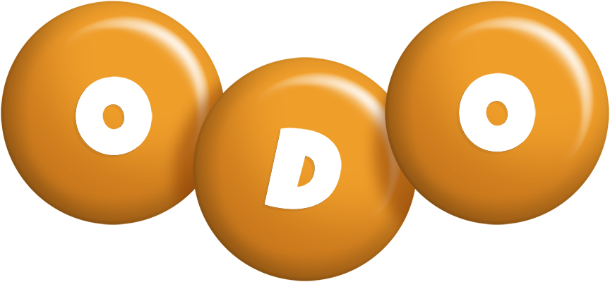 Odo candy-orange logo