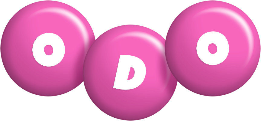Odo candy-pink logo