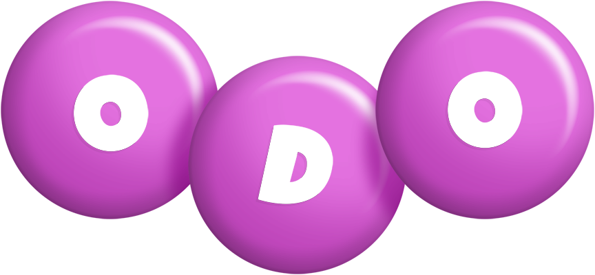 Odo candy-purple logo