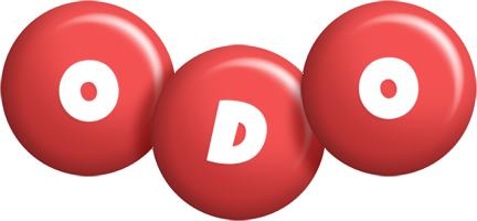 Odo candy-red logo