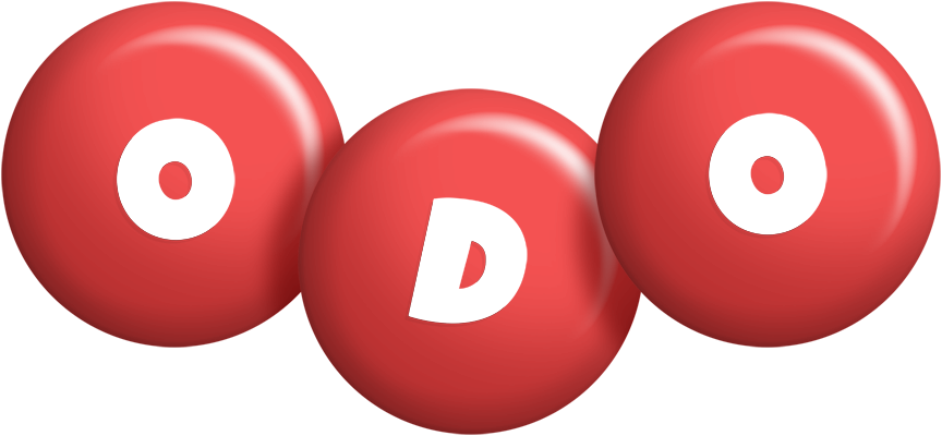 Odo candy-red logo