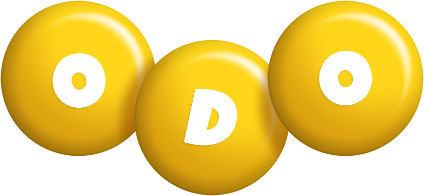 Odo candy-yellow logo
