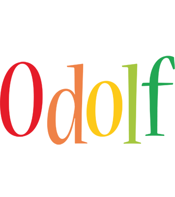 Odolf birthday logo