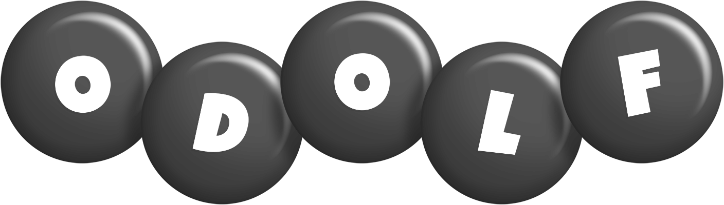 Odolf candy-black logo