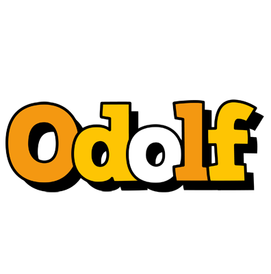 Odolf cartoon logo
