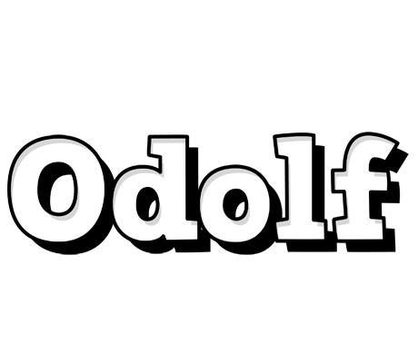 Odolf snowing logo