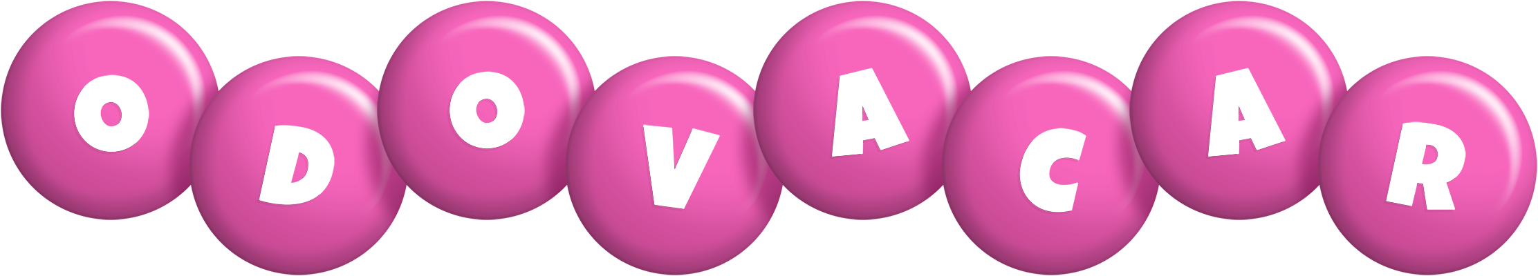 Odovacar candy-pink logo