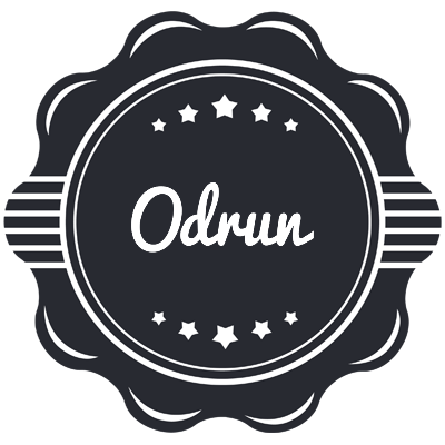 Odrun badge logo