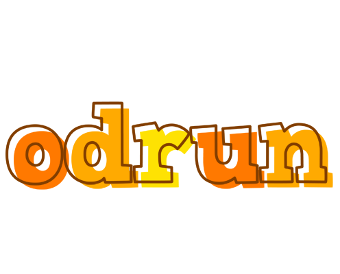 Odrun desert logo