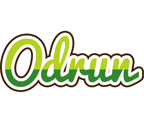 Odrun golfing logo
