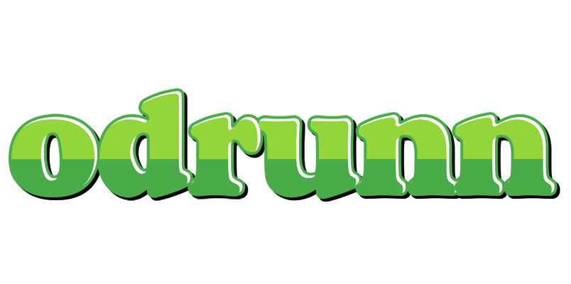 Odrunn apple logo